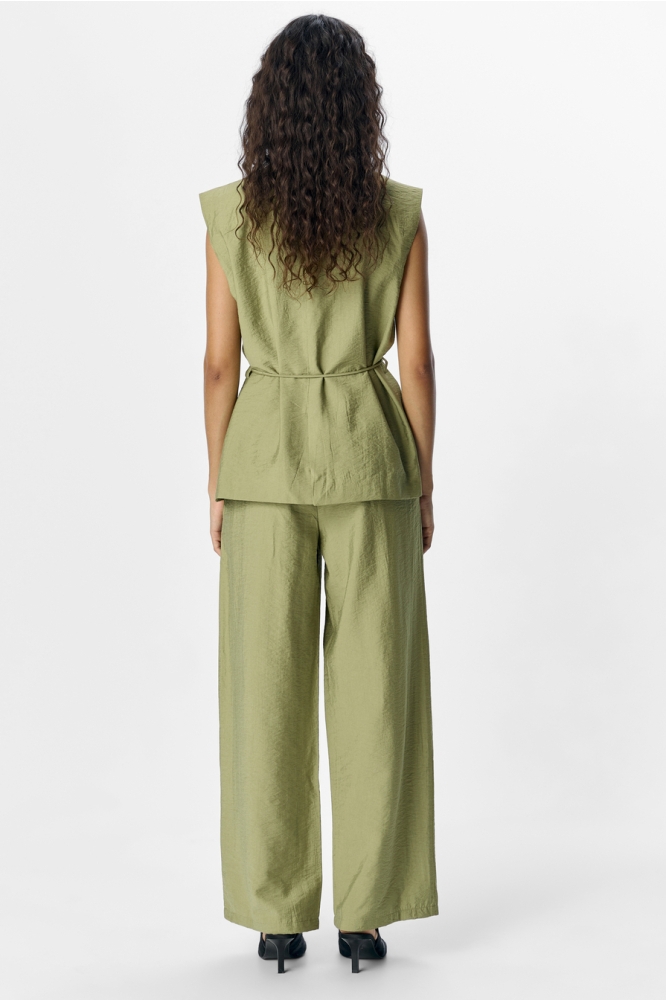 OBJYUI LO WAISTCOAT 137 23046028 MOSSTONE